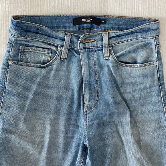 Hudson high rise ankle bootcut jeans - Picture 4 of 9